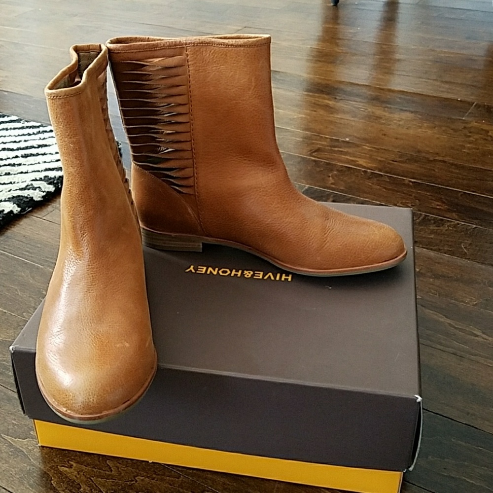 Hive and Honey Ankle Boots